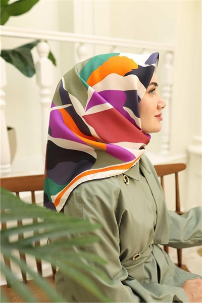 Silk Home Sura (Saten) İpek Eşarp 11398-S11