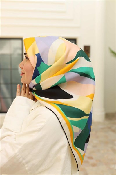 Silk Home Sura (Saten) İpek Eşarp 11398-S24