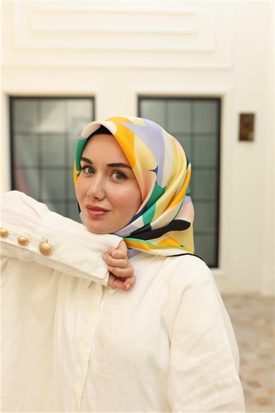 Silk Home Sura (Saten) İpek Eşarp 11398-S24