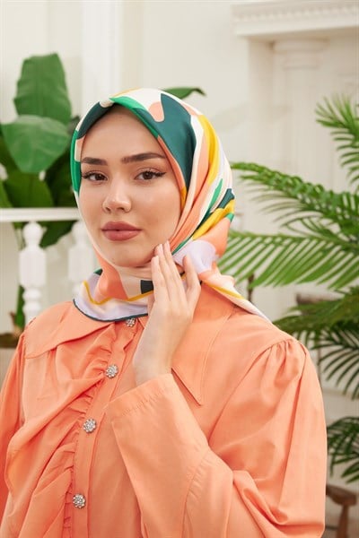 Silk Home Sura (Saten) İpek Eşarp 11398-S22