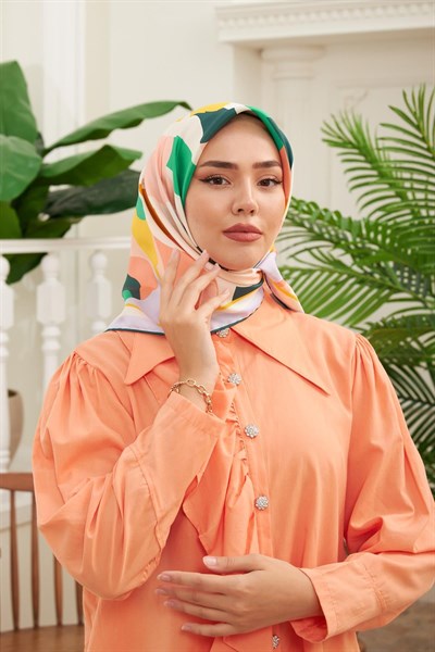 Silk Home Sura (Saten) İpek Eşarp 11398-S22