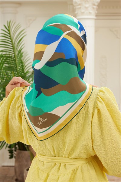 Silk Home Sura (Saten) İpek Eşarp 11398-S28
