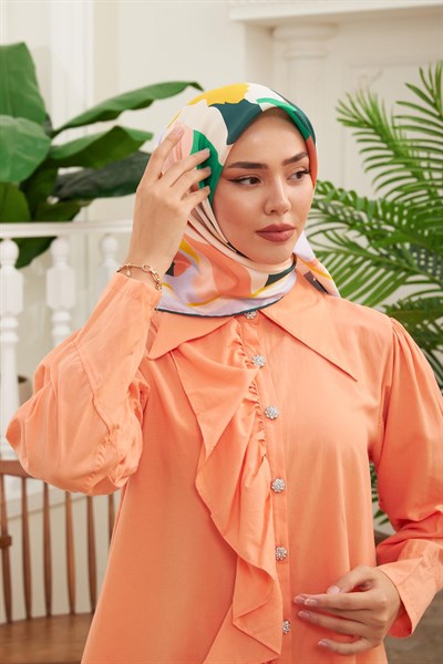 Silk Home Sura (Saten) İpek Eşarp 11398-S22