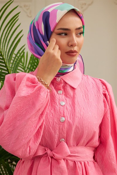 Silk Home Sura (Saten) İpek Eşarp 11398-S38