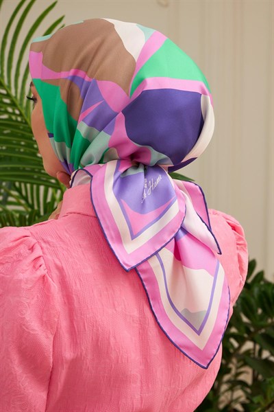 Silk Home Sura (Saten) İpek Eşarp 11398-S38