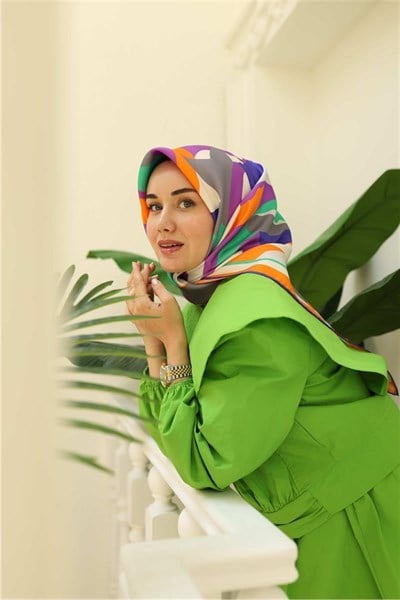 Silk Home Sura (Saten) İpek Eşarp 11398-S32