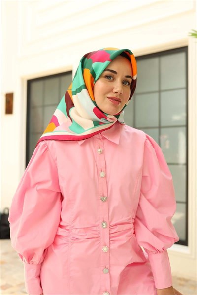 Silk Home Sura (Saten) İpek Eşarp 11398-S31
