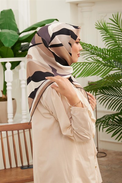 Silk Home Sura (Saten) İpek Eşarp 11398-S35
