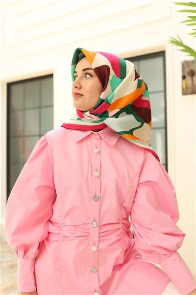 Silk Home Sura (Saten) İpek Eşarp 11398-S31