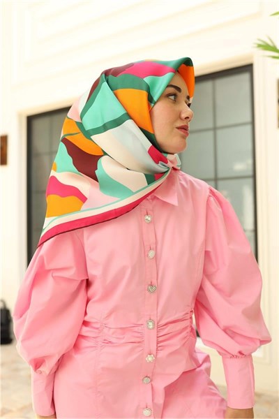 Silk Home Sura (Saten) İpek Eşarp 11398-S31