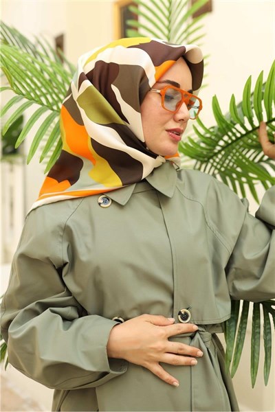 Silk Home Sura (Saten) İpek Eşarp 11398-S46