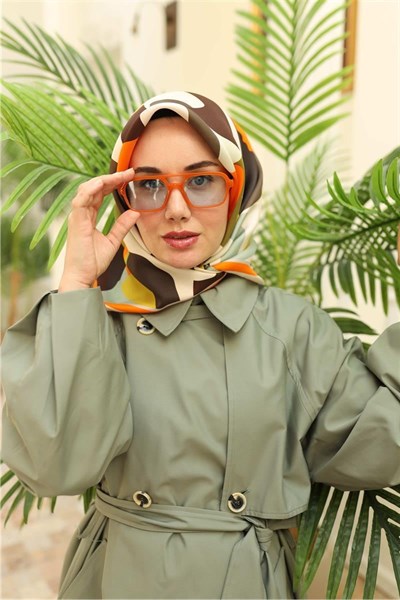 Silk Home Sura (Saten) İpek Eşarp 11398-S46