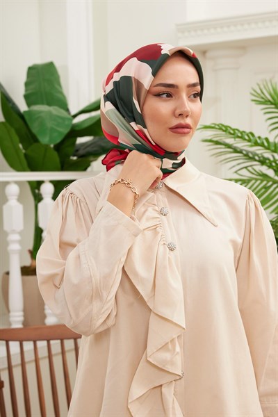 Silk Home Sura (Saten) İpek Eşarp 11398-S47