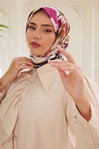 Silk Home Twill Eşarp 30057-10