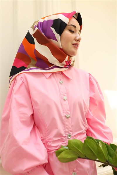 Silk Home Twill İpek Eşarp 11398-10