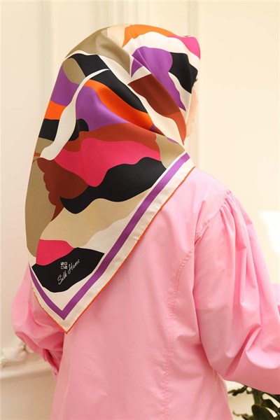 Silk Home Twill İpek Eşarp 11398-10