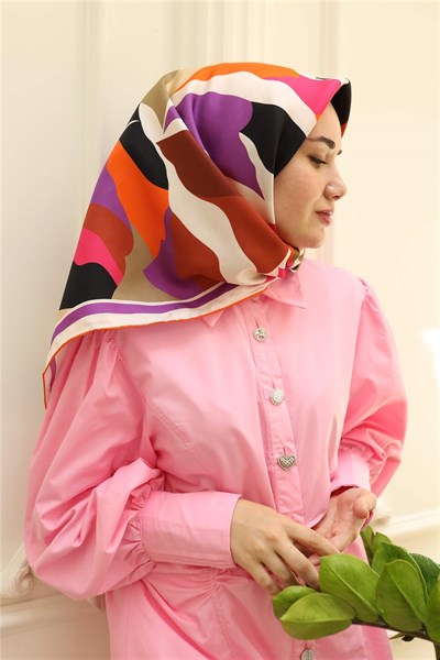 Silk Home Twill İpek Eşarp 11398-10