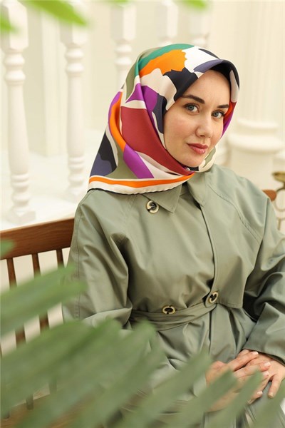 Silk Home Twill İpek Eşarp 11398-11