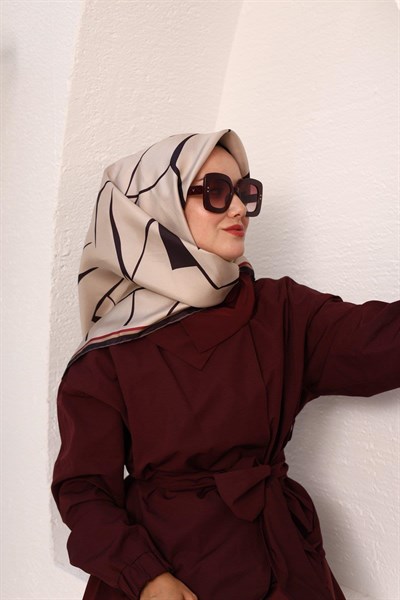 Silk Home Twill İpek Eşarp 11401-08