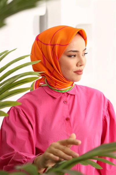 Silk Home Twill İpek Eşarp 11401-18