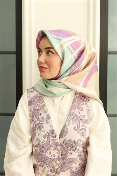 Silk Home Twill İpek Eşarp 11402-22