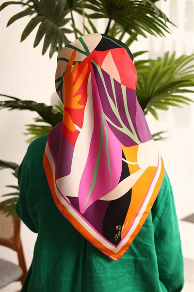 Silk Home Twill İpek Eşarp 11403-07