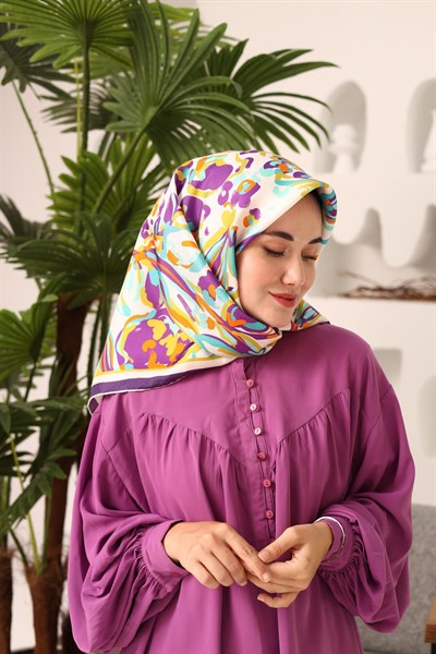 Silk Home Twill İpek Eşarp 11405-43