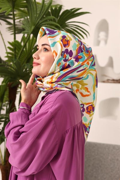 Silk Home Twill İpek Eşarp 11405-43