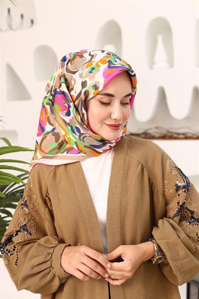 Silk Home Twill İpek Eşarp 11405-44