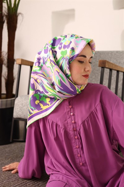 Silk Home Twill İpek Eşarp 11405-45
