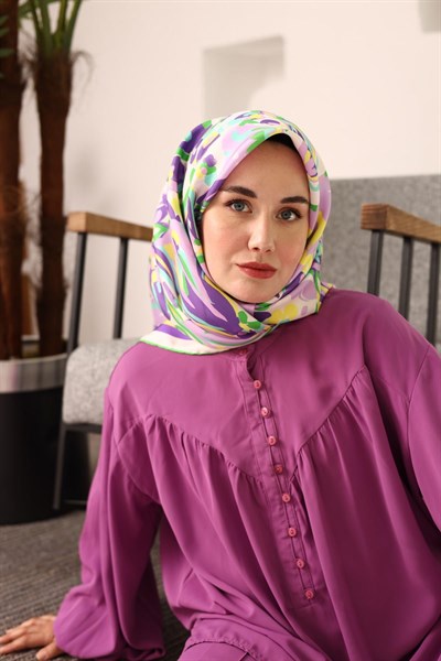 Silk Home Twill İpek Eşarp 11405-45