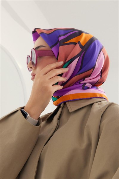Silk Home Twill İpek Eşarp 11411-12