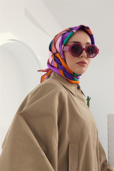 Silk Home Twill İpek Eşarp 11411-12