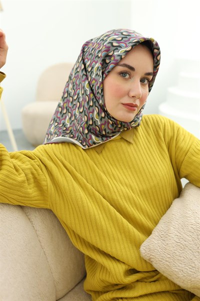 Silk Home Twill İpek Eşarp 11413-12