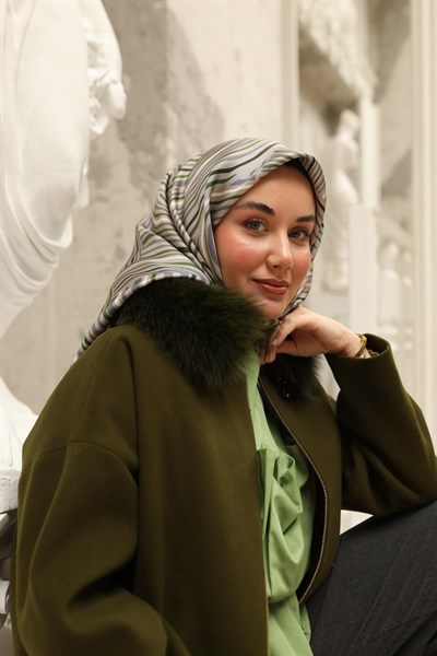 Silk Home Twill İpek Eşarp 11417-42