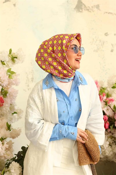 Silk Home Twill İpek Eşarp 11424-61
