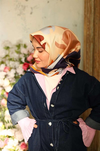 Silk Home Twill İpek Eşarp 11425-28