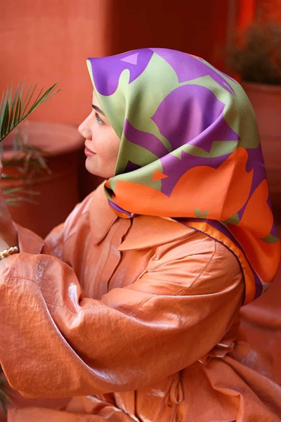 Silk Home Twill İpek Eşarp 11425-38