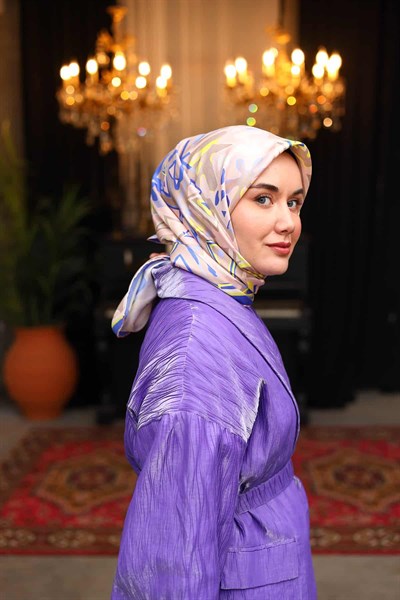 Silk Home Twill İpek Eşarp 11427-11