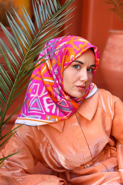 Silk Home Twill İpek Eşarp 11427-24