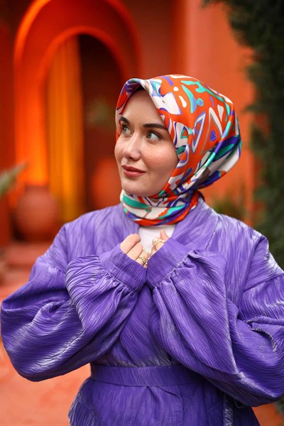 Silk Home Twill İpek Eşarp 11427-27