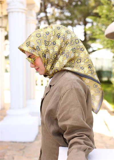 Silk Home Twill İpek Eşarp 11428-38