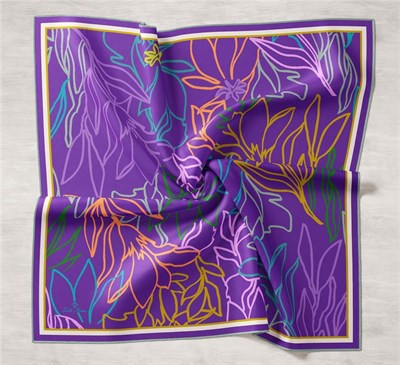 Silk Home Twill İpek Eşarp 11429-11