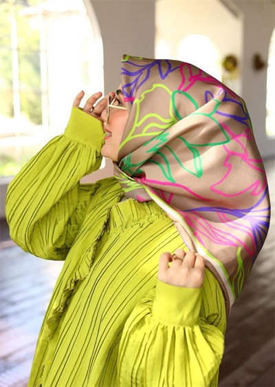 Silk Home Twill İpek Eşarp 11429-12