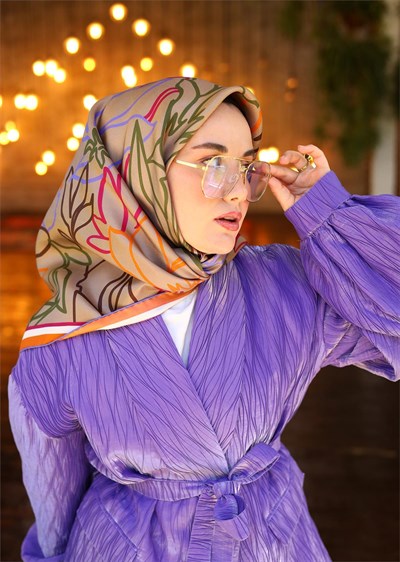 Silk Home Twill İpek Eşarp 11429-19