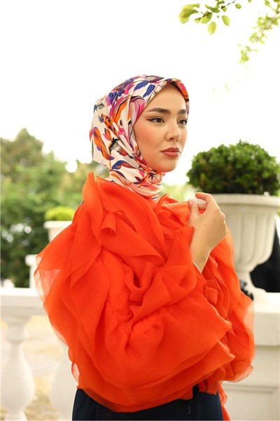 Silk Home Twill İpek Eşarp 11430-07