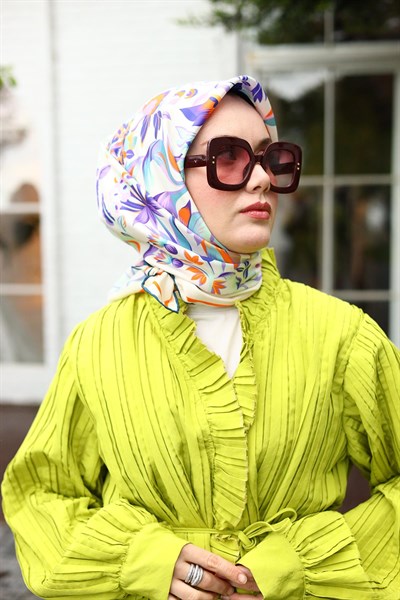 Silk Home Twill İpek Eşarp 11430-11