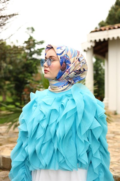 Silk Home Twill İpek Eşarp 11430-33
