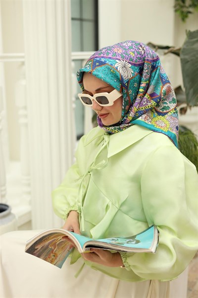 Silk Home Twill İpek Eşarp 11431-12