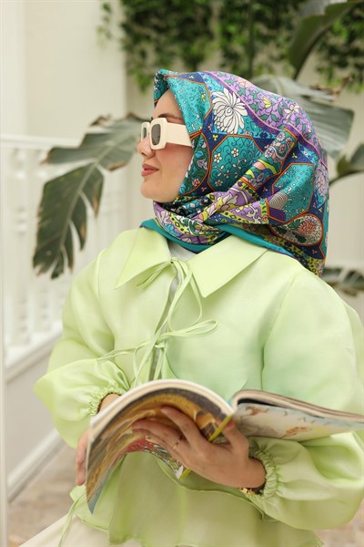 Silk Home Twill İpek Eşarp 11431-12